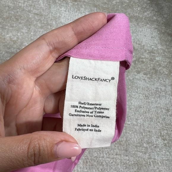 LoveShackFancy Aimee Satin Midi Skirt - Picture 9 of 11